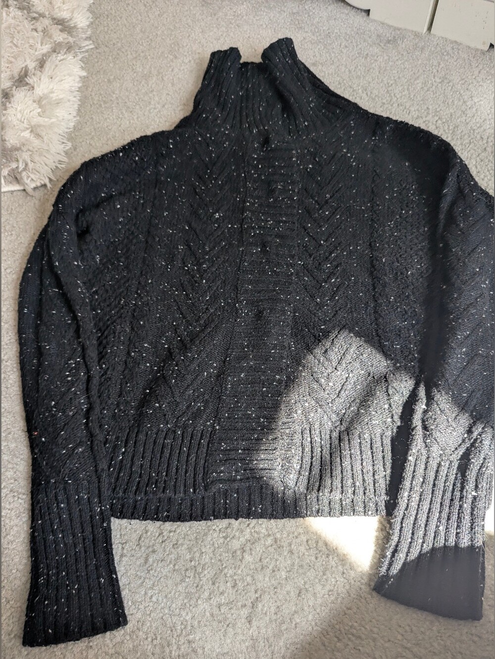 Anthropologie x Michael Stars Cable Convertible Sweater (XS)